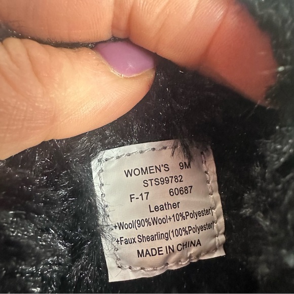 Sperry Sea Submariner Woman’s Snow Boots Women's Size 9 Fur - Picture 4 of 4